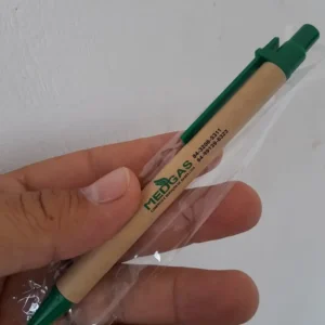 Caneta ecológica personalizada