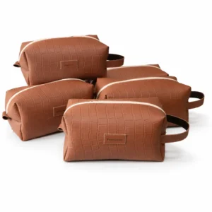 necesser box couro sintetico