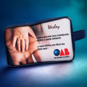 Necessaire Nylon 600 personalizada com sua logo